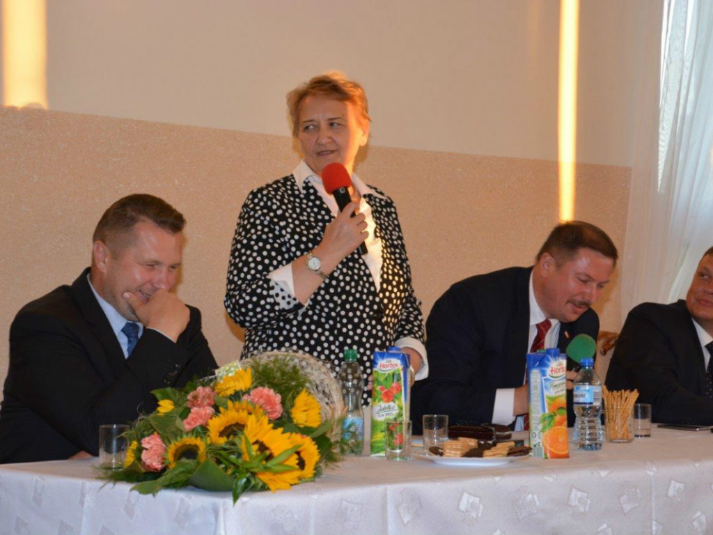 Spotkanie wiceministra rolnictwa Ewy Lech z rolnikami gminy Radzyń Podlaski