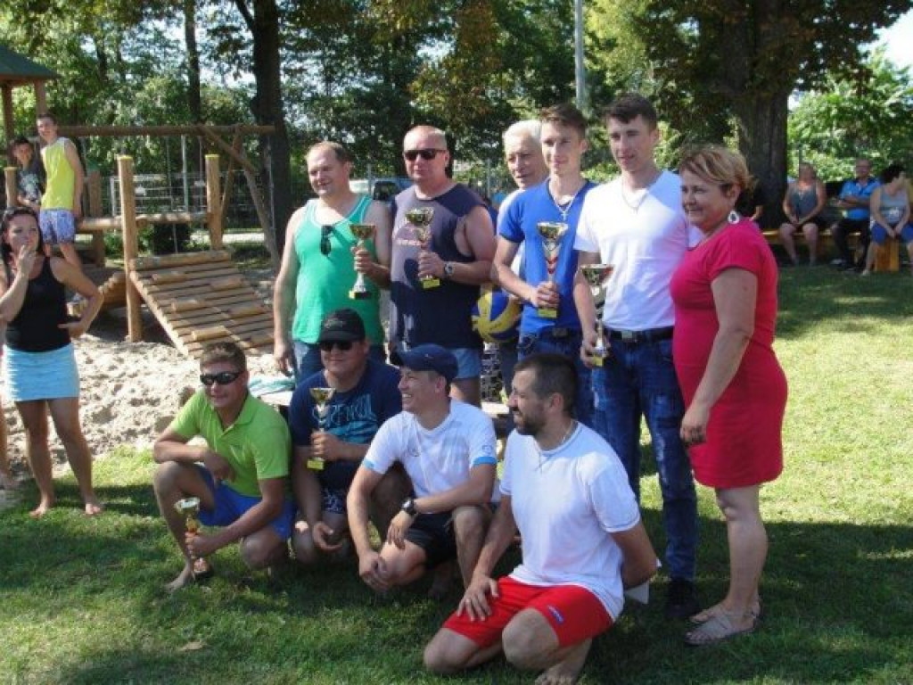 Turniej siatkówki plażowej o Puchar Wójta Gminy Wohyń