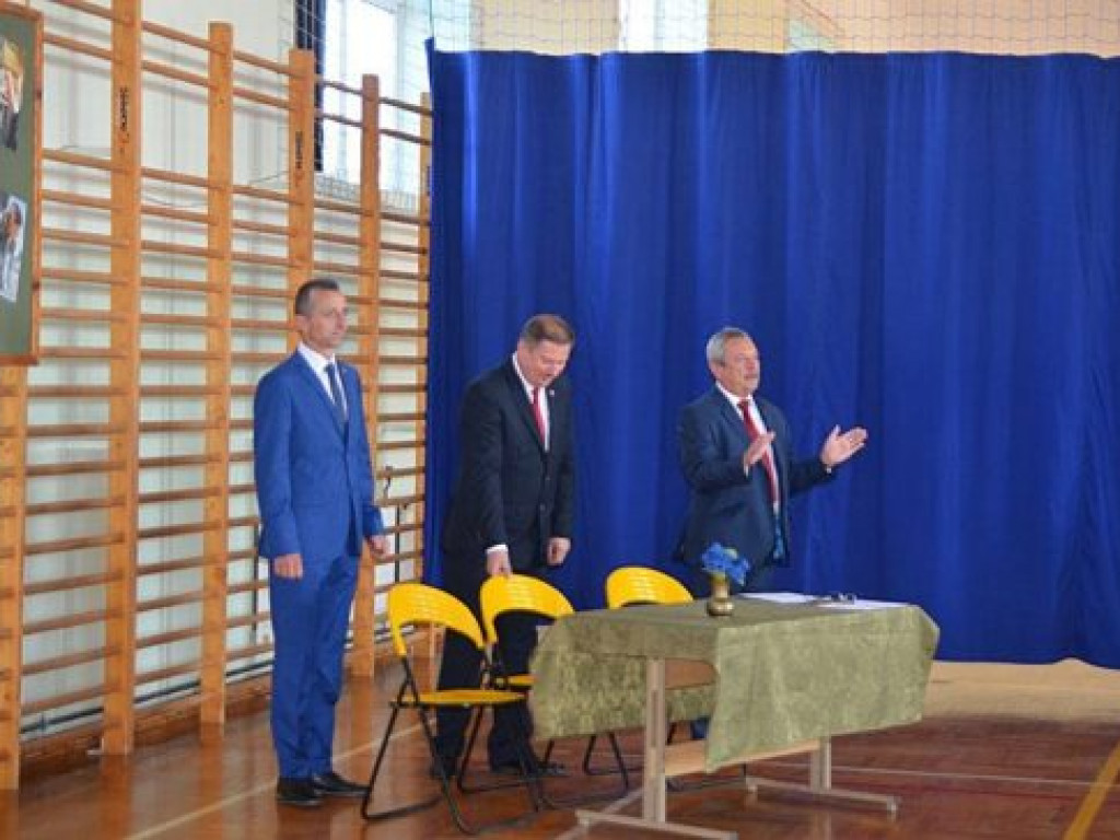 Początek nauki w Zespole Szkół w Białej