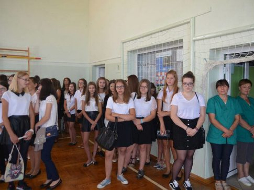 Początek nauki w Zespole Szkół w Białej