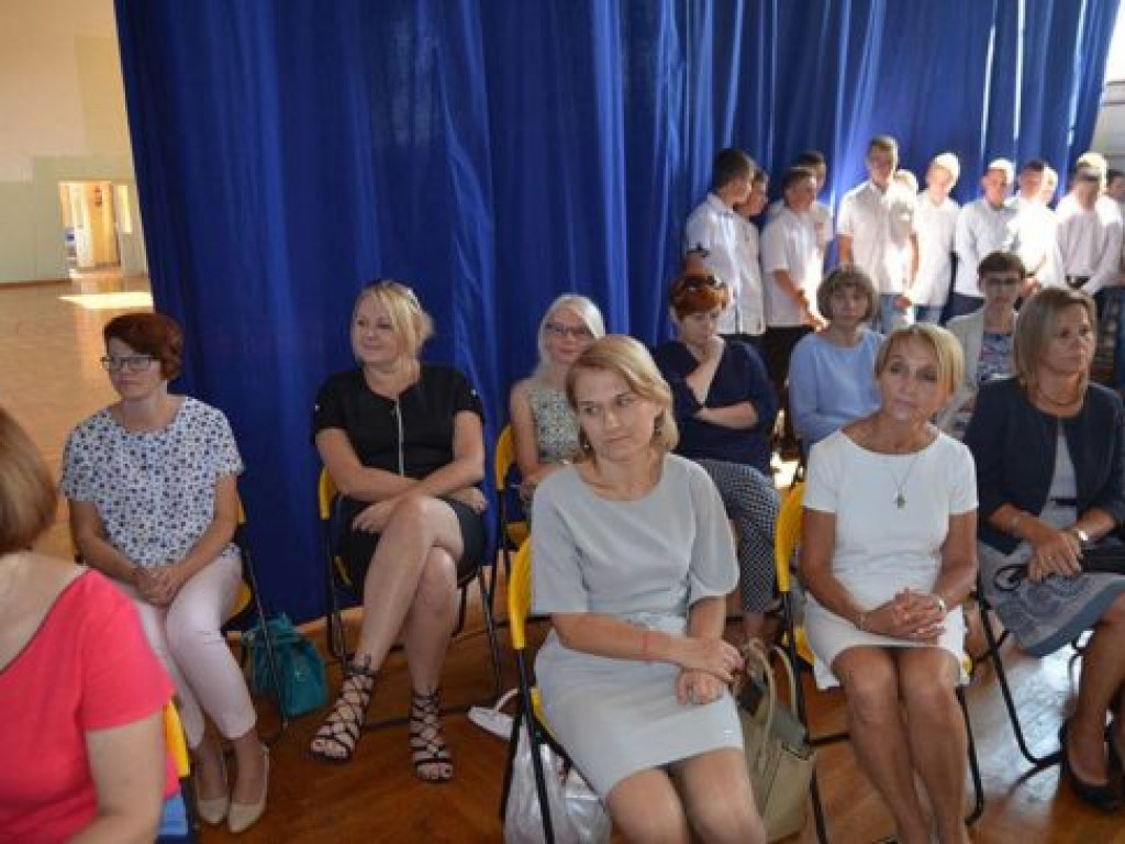 Początek nauki w Zespole Szkół w Białej