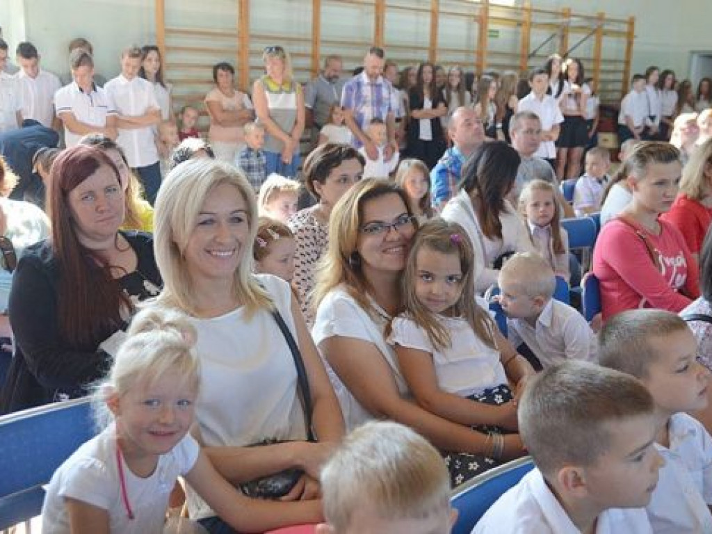 Początek nauki w Zespole Szkół w Białej