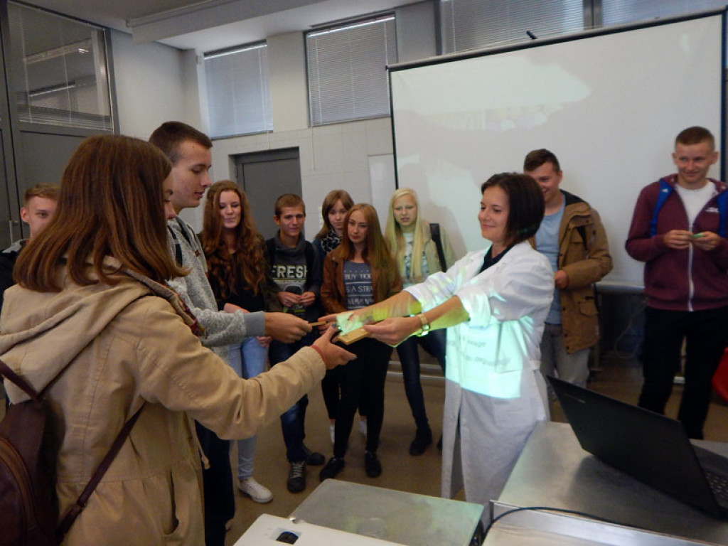 Uczniowie ZSP na Uniwersytecie Przyrodniczym w Lublinie