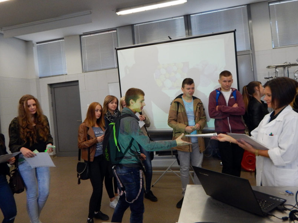 Uczniowie ZSP na Uniwersytecie Przyrodniczym w Lublinie