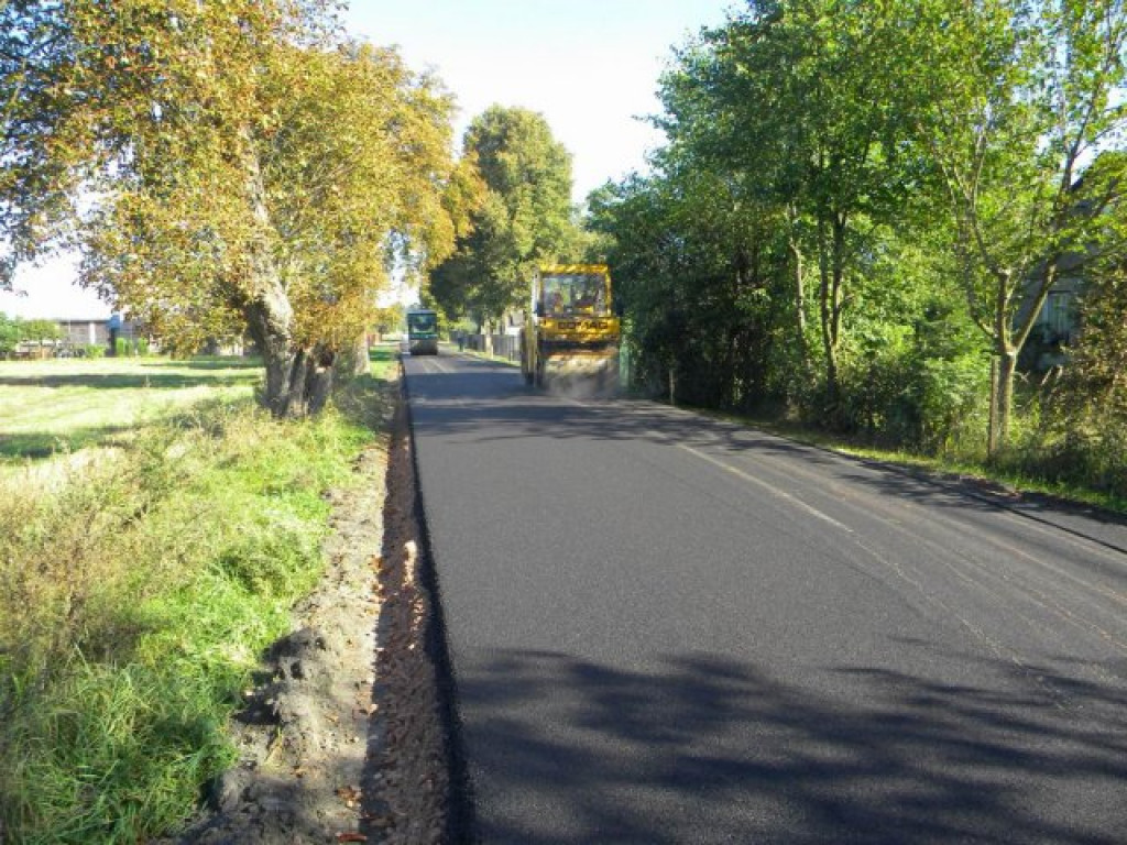 Przebudowa i modernizacja dróg w gminie Wohyń