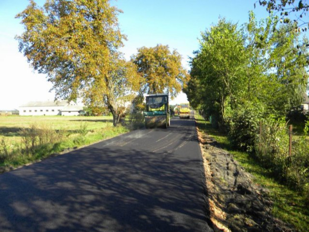 Przebudowa i modernizacja dróg w gminie Wohyń