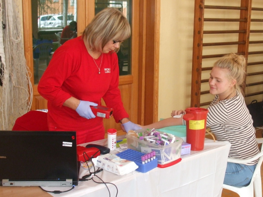 Podzielili się darem krwi