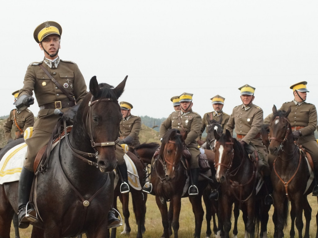 Parada kawaleryjska w 77. rocznicę bitwy pod Kockiem