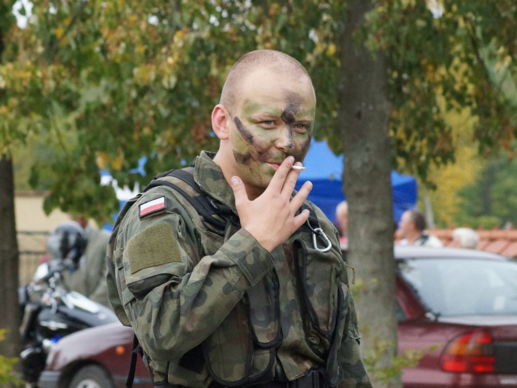 Parada kawaleryjska w 77. rocznicę bitwy pod Kockiem