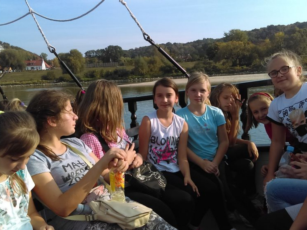 Wycieczka Dęblin - Kazimierz Dolny uczniów ZPO Borki