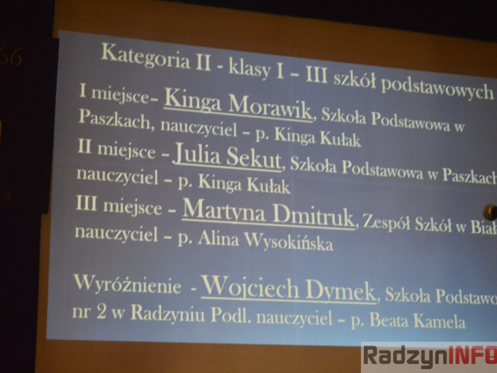 Laureaci konkursów nagrodzeni