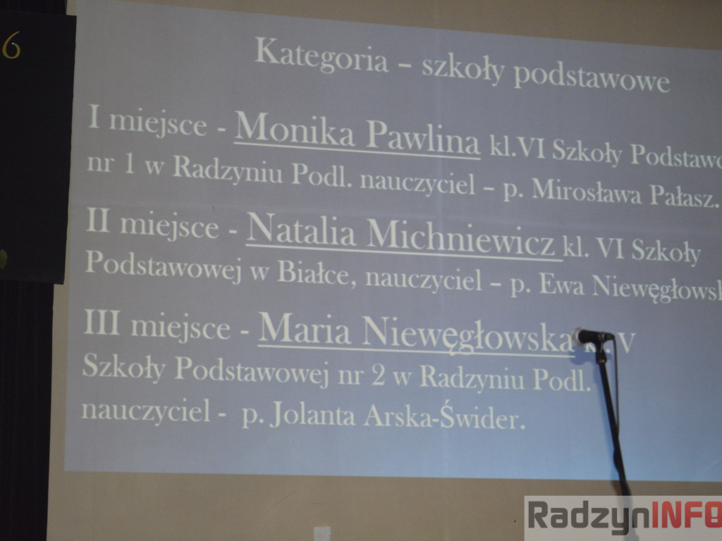 Laureaci konkursów nagrodzeni