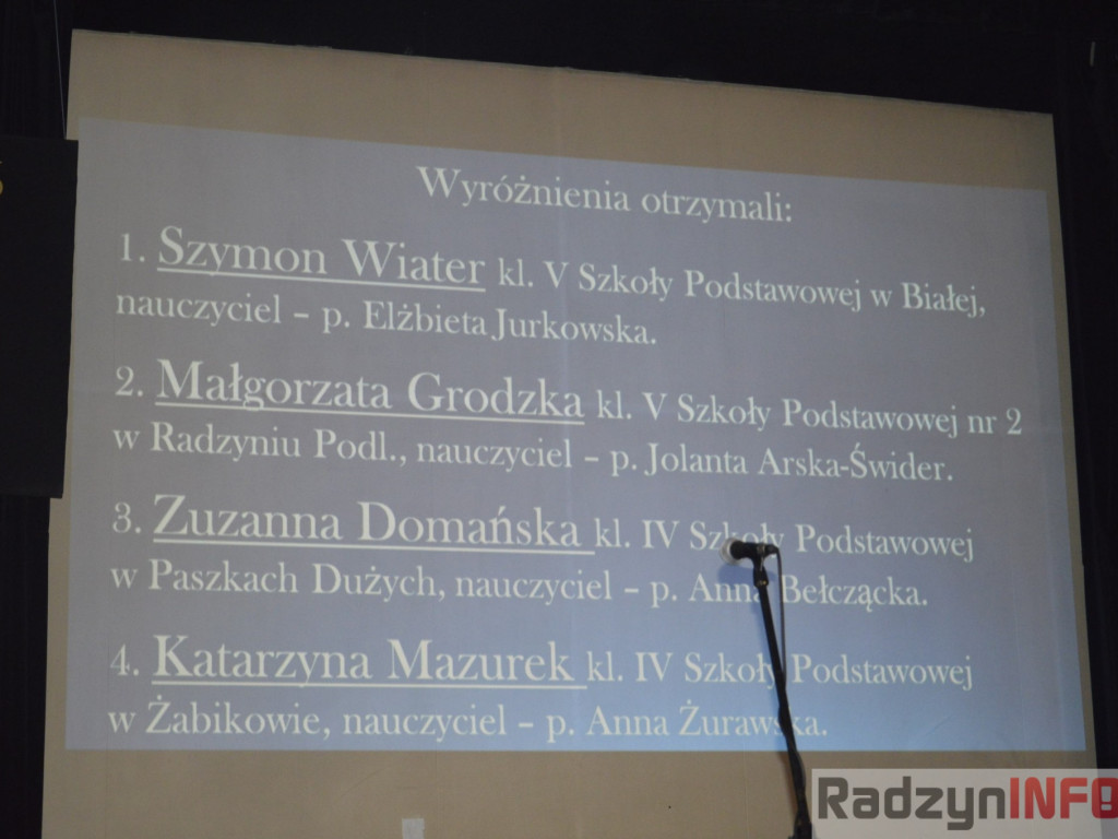 Laureaci konkursów nagrodzeni