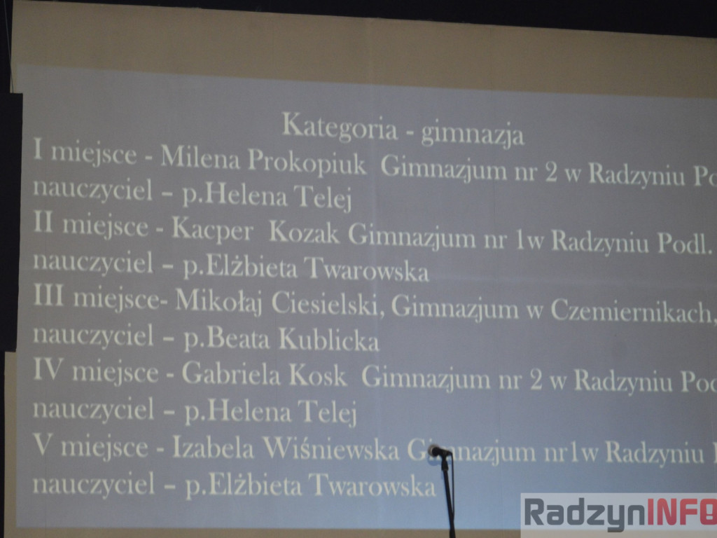 Laureaci konkursów nagrodzeni