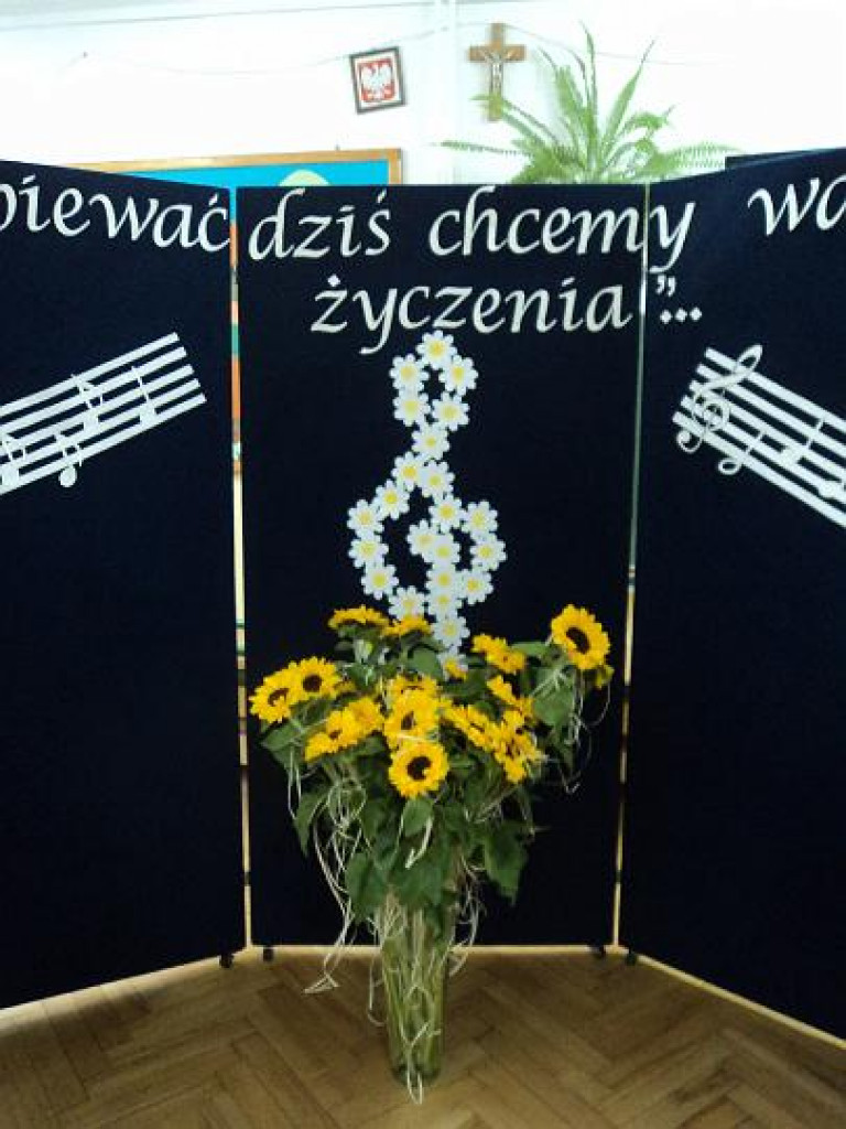 Życzenia od najmłodszych uczniów