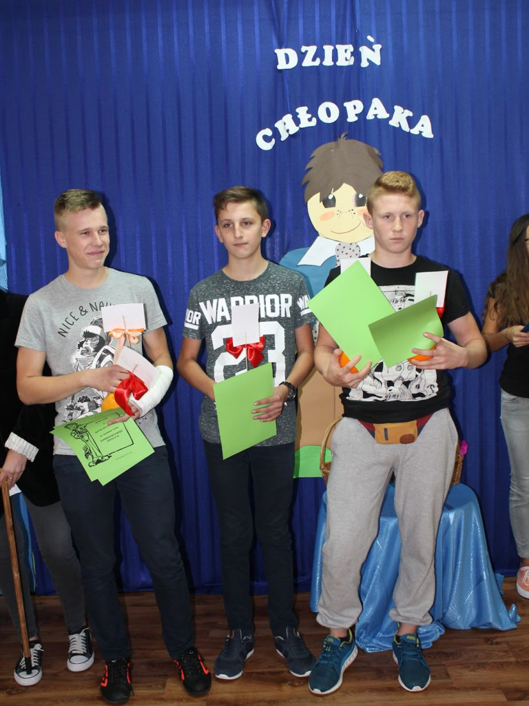 Dzień chłopaka w ZPO w Woli Osowińskiej