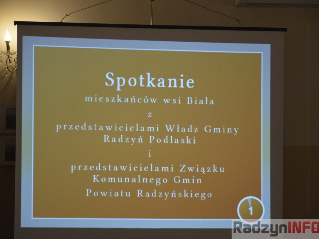 Pierwsza część spotkania ws. ZZOK w Adamkach