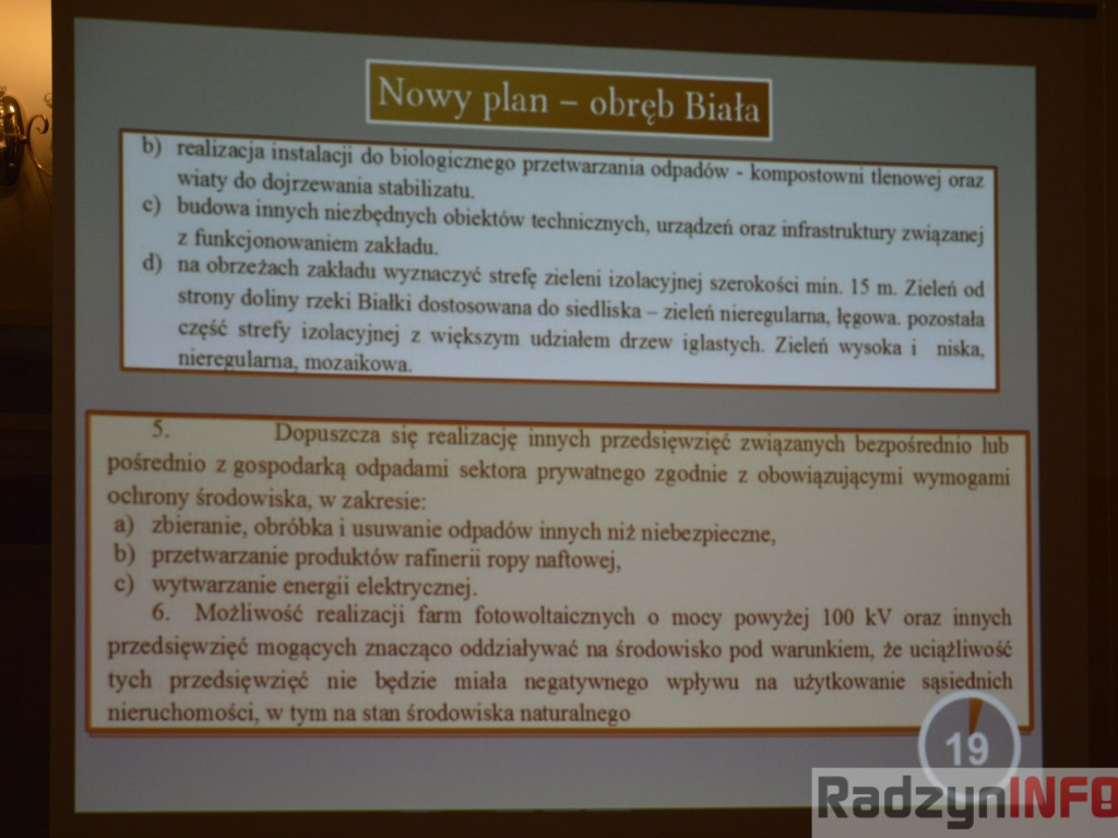 Pierwsza część spotkania ws. ZZOK w Adamkach