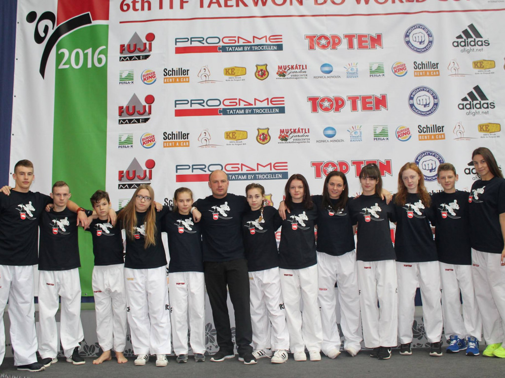 Kamil Chud i Martyna Zielnik z medalami Pucharu Świata w Taekwon-do!