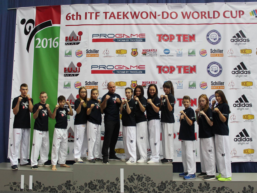 Kamil Chud i Martyna Zielnik z medalami Pucharu Świata w Taekwon-do!