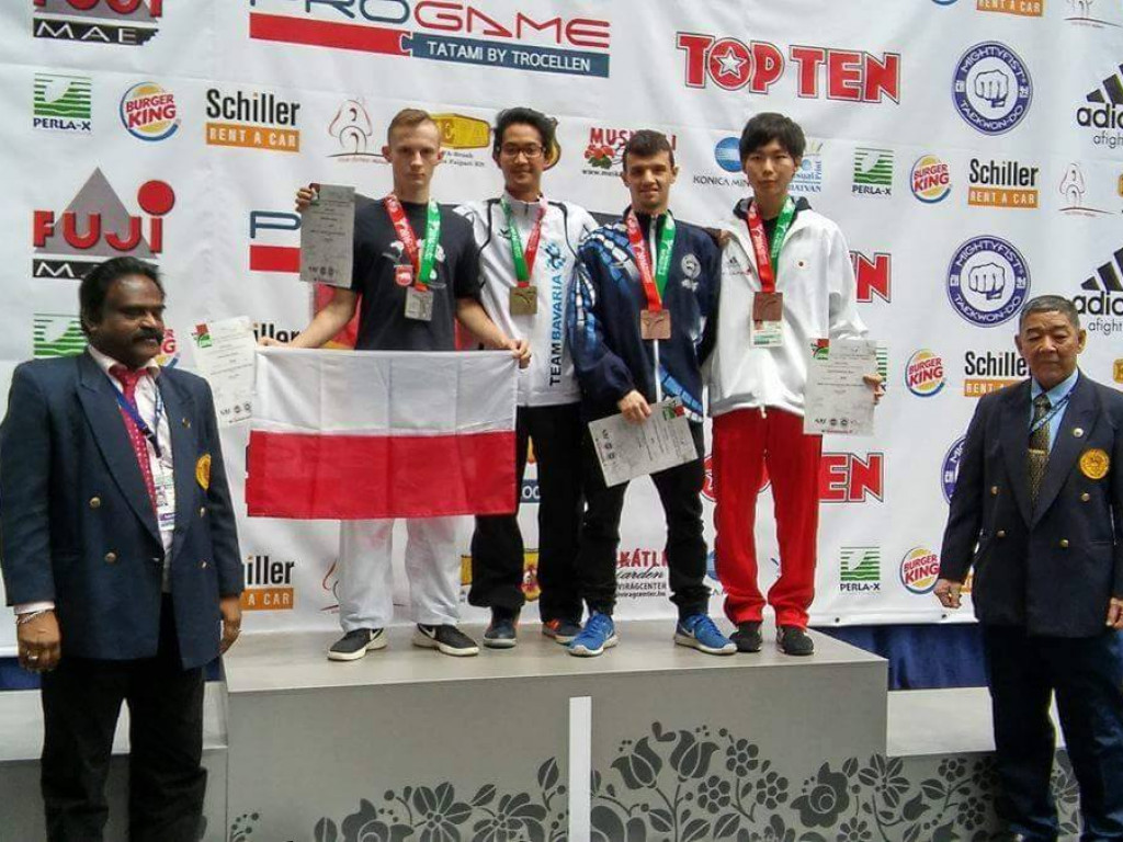 Kamil Chud i Martyna Zielnik z medalami Pucharu Świata w Taekwon-do!