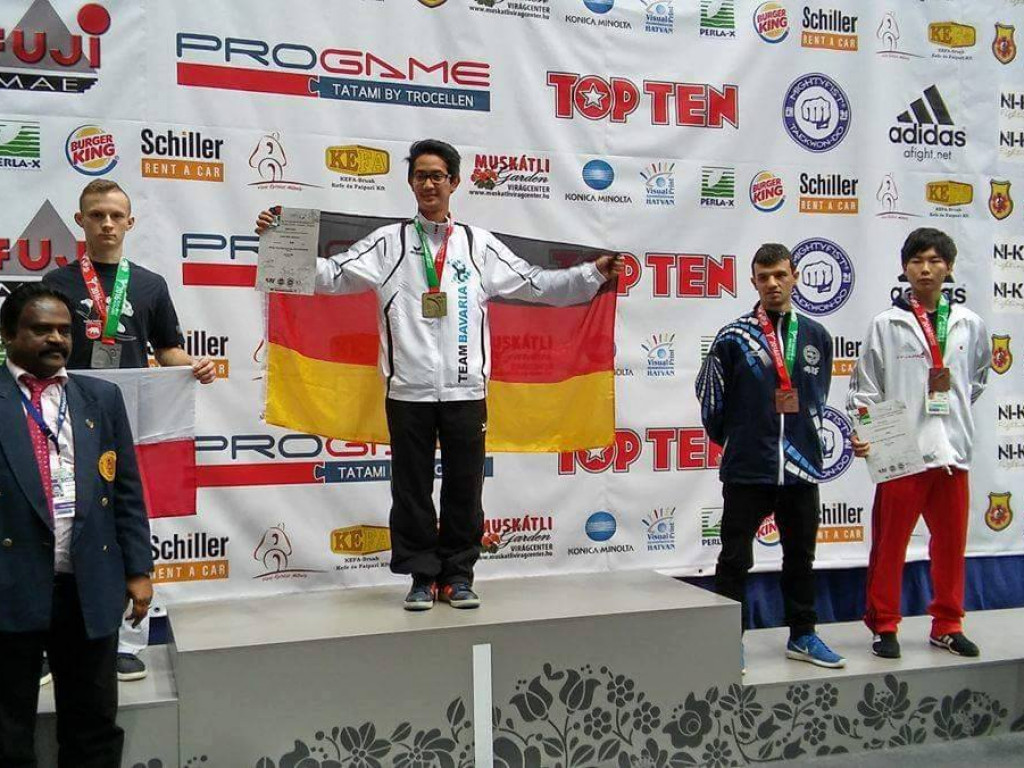 Kamil Chud i Martyna Zielnik z medalami Pucharu Świata w Taekwon-do!