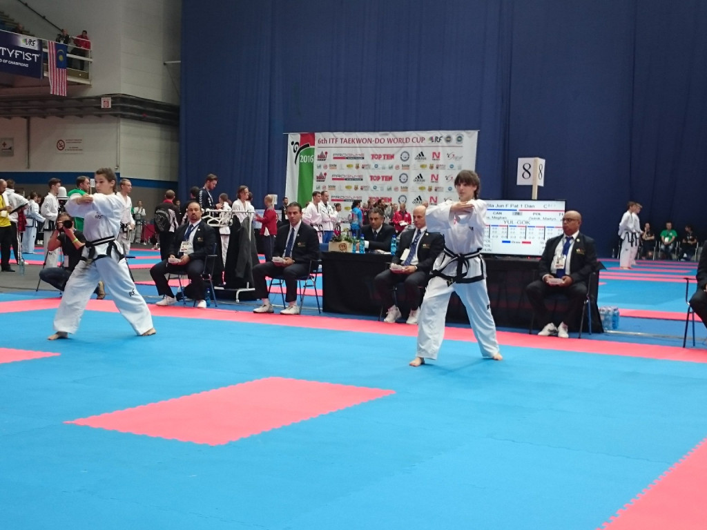 Kamil Chud i Martyna Zielnik z medalami Pucharu Świata w Taekwon-do!