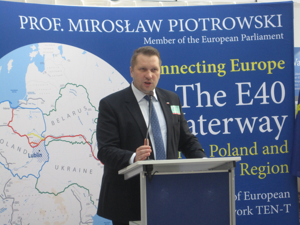 Eurodeputowany Mirosław Piotrowski zaprosił radzyński PiS do siedziby PE
