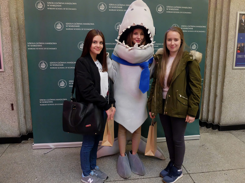 Uczniowie ZSP na Dniu Otwartym SGH