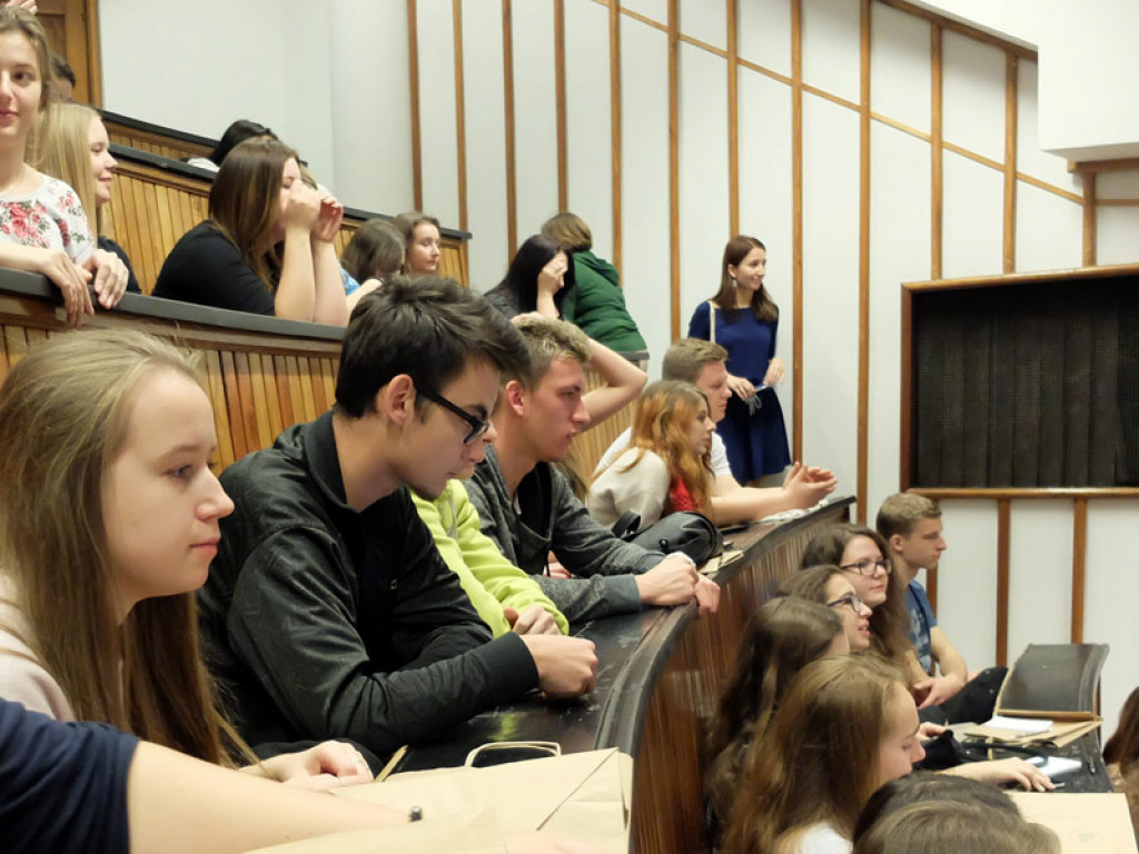 Uczniowie ZSP na Dniu Otwartym SGH