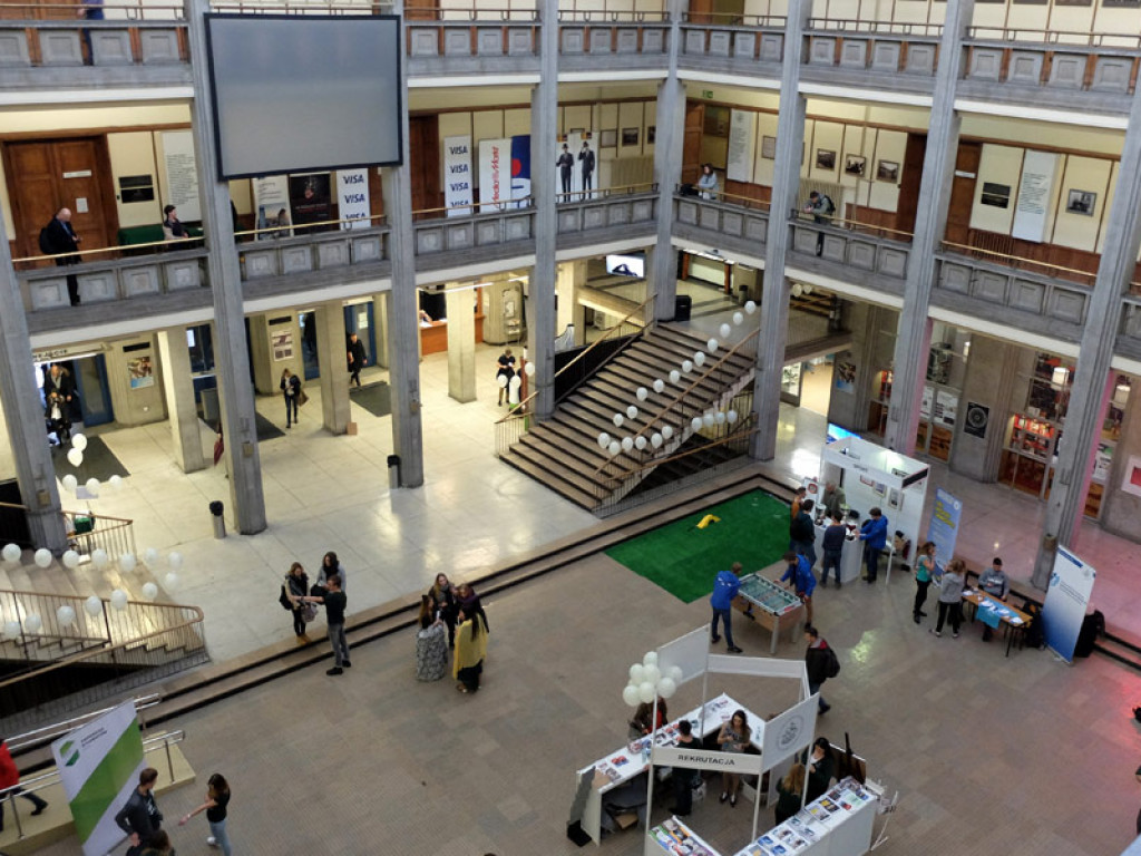 Uczniowie ZSP na Dniu Otwartym SGH