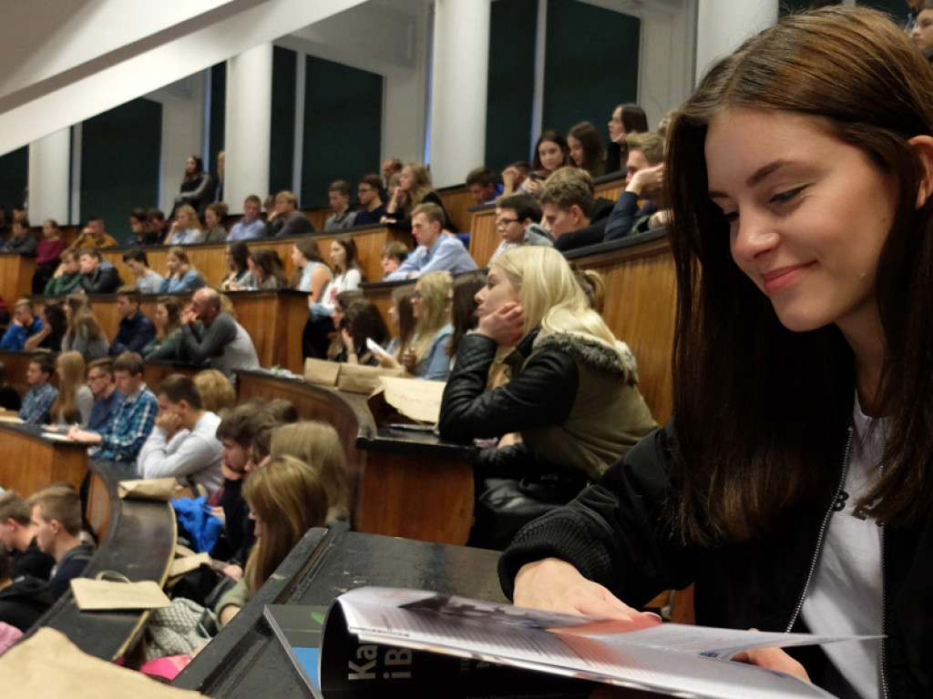 Uczniowie ZSP na Dniu Otwartym SGH