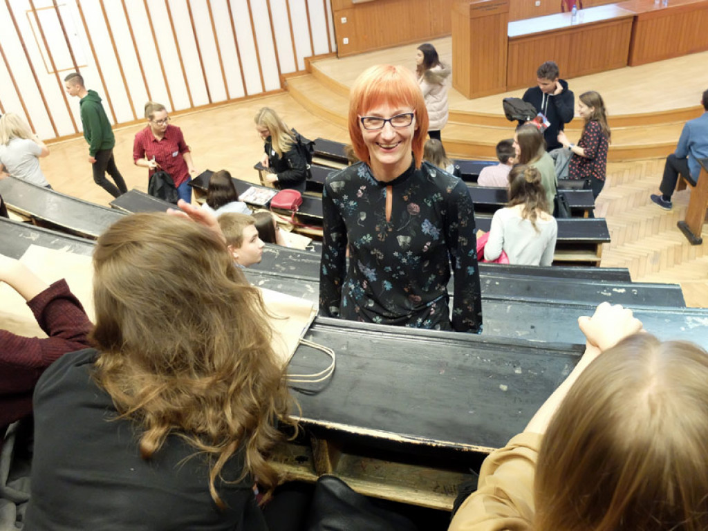 Uczniowie ZSP na Dniu Otwartym SGH