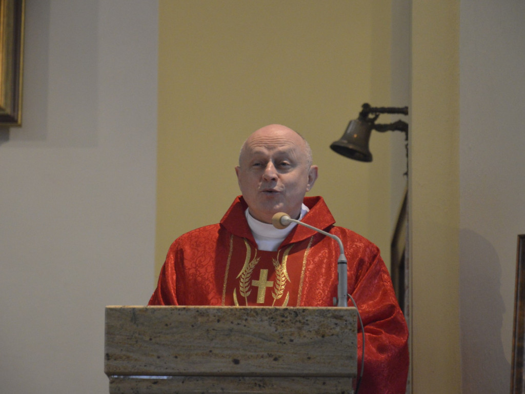 Relikwie bł. ks. Jerzego Popiełuszki w kościele pw. Bł. Męczenników Podlaskich