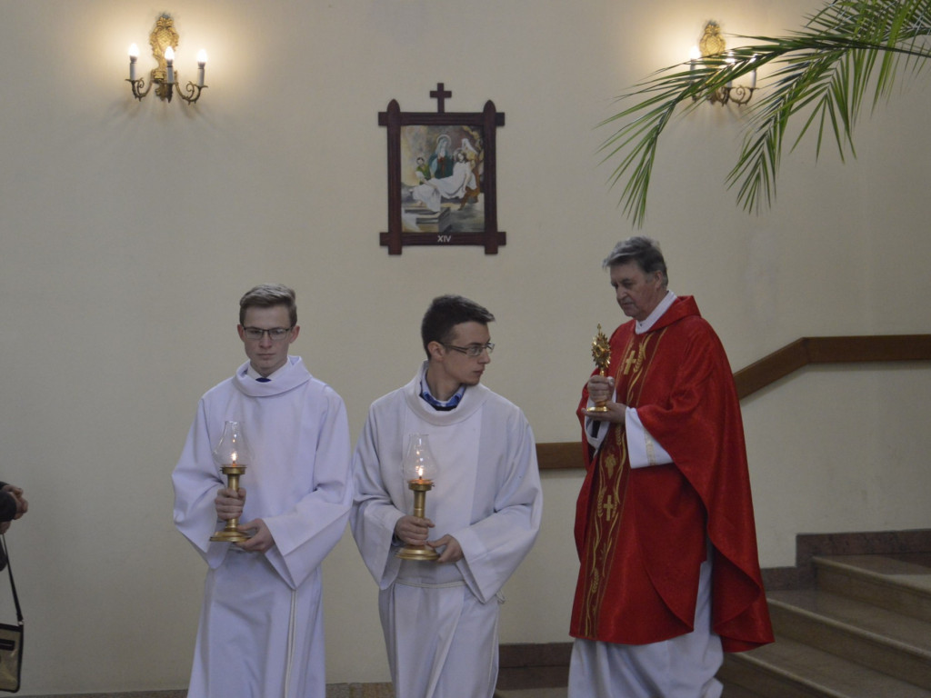 Relikwie bł. ks. Jerzego Popiełuszki w kościele pw. Bł. Męczenników Podlaskich