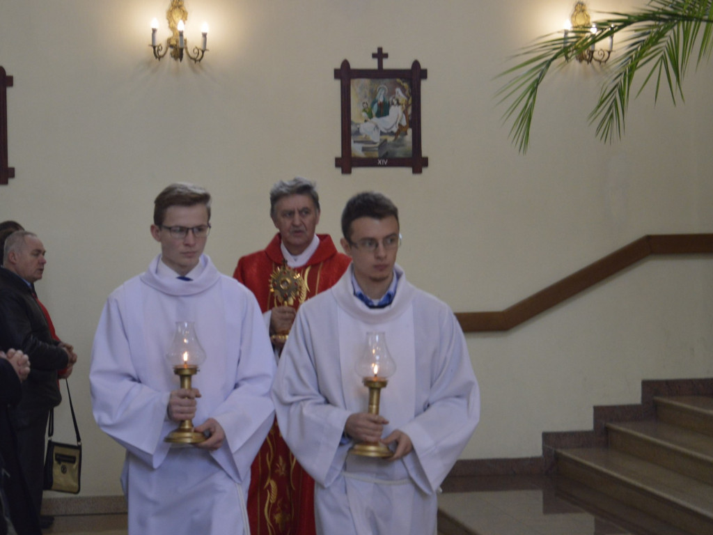 Relikwie bł. ks. Jerzego Popiełuszki w kościele pw. Bł. Męczenników Podlaskich