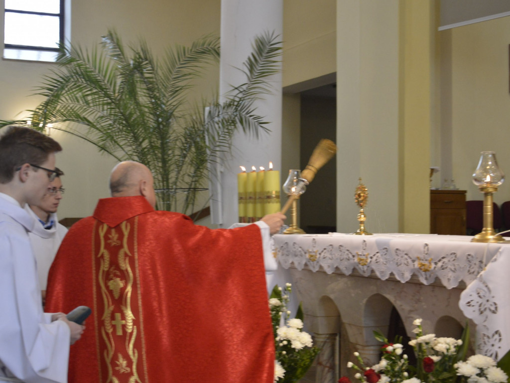 Relikwie bł. ks. Jerzego Popiełuszki w kościele pw. Bł. Męczenników Podlaskich