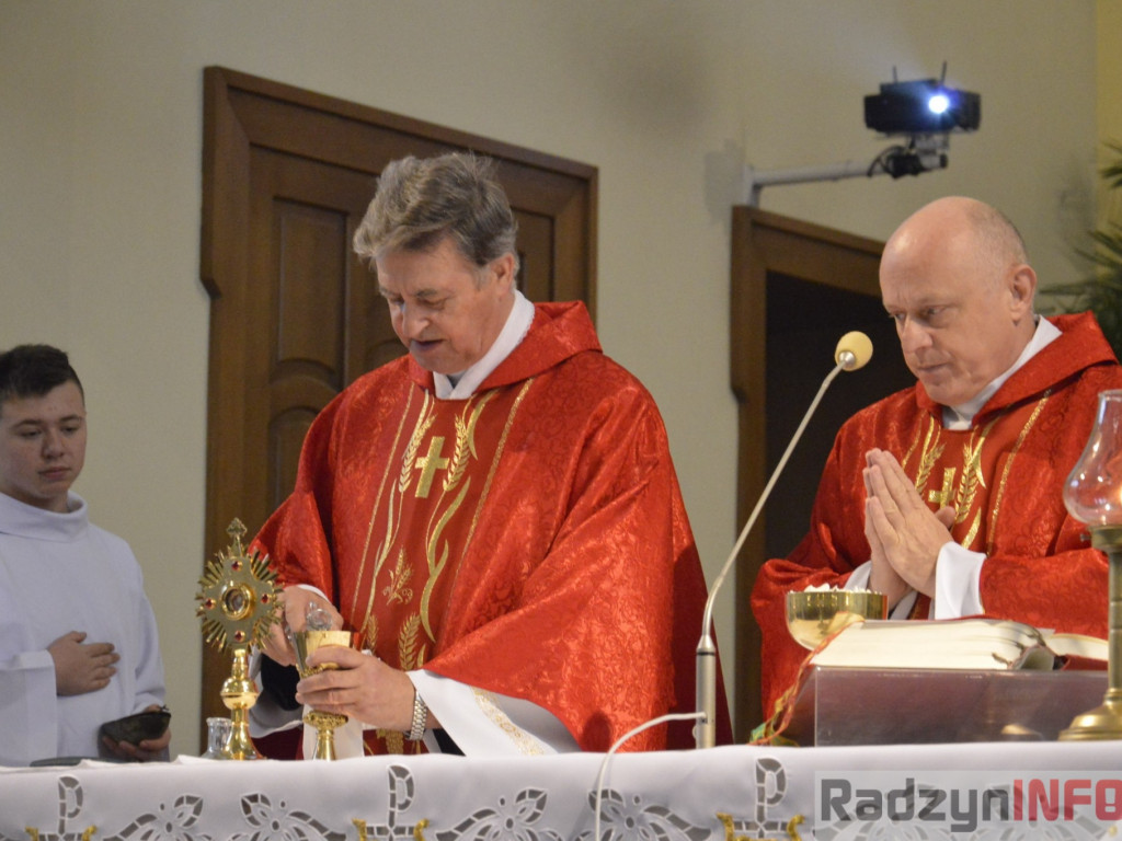 Relikwie bł. ks. Jerzego Popiełuszki w kościele pw. Bł. Męczenników Podlaskich