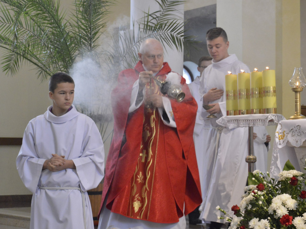 Relikwie bł. ks. Jerzego Popiełuszki w kościele pw. Bł. Męczenników Podlaskich