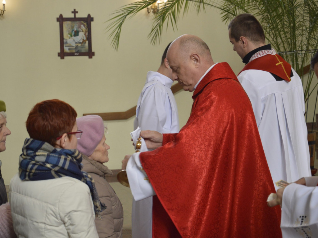 Relikwie bł. ks. Jerzego Popiełuszki w kościele pw. Bł. Męczenników Podlaskich