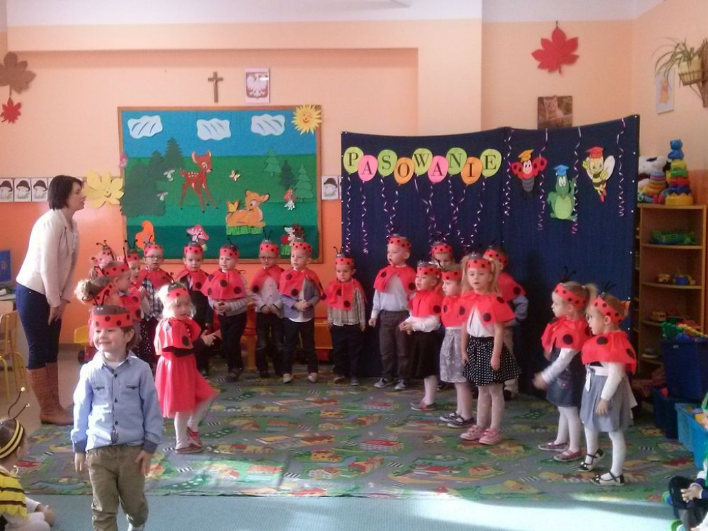 Pasowanie na przedszkolaka w ZPO w Borkach