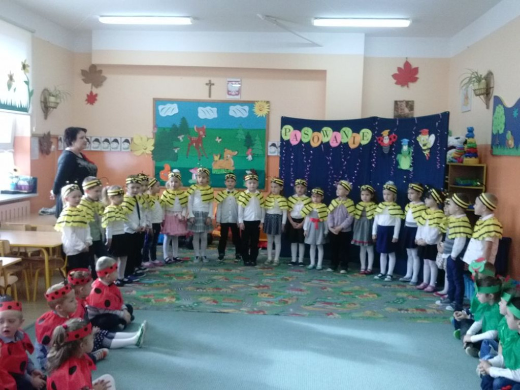 Pasowanie na przedszkolaka w ZPO w Borkach