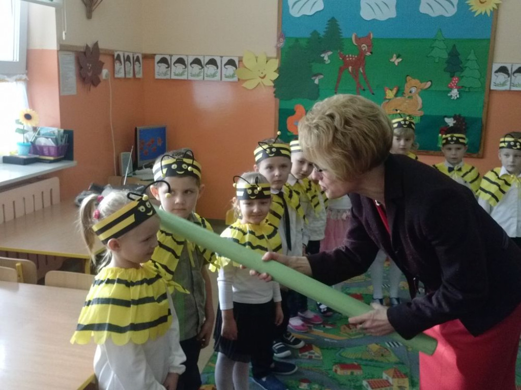 Pasowanie na przedszkolaka w ZPO w Borkach