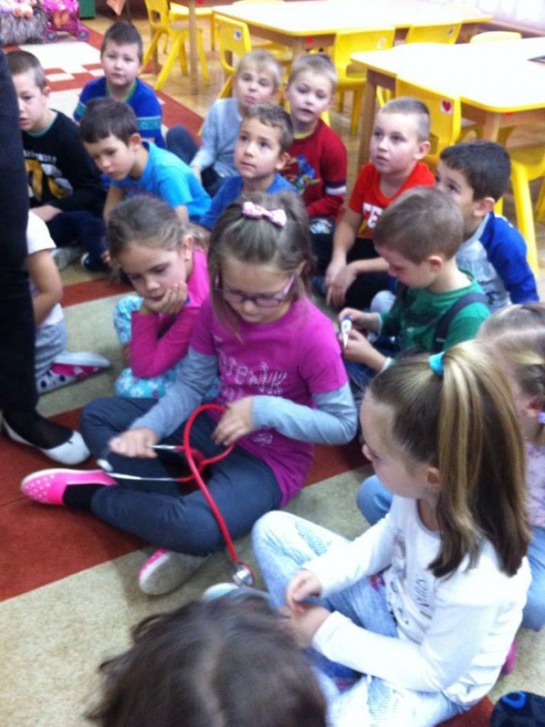 Wizyta weterynarza w przedszkolu na Reja