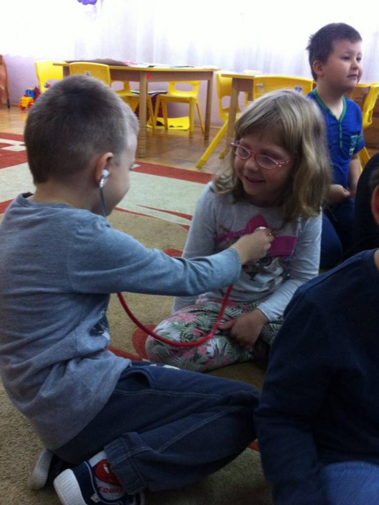 Wizyta weterynarza w przedszkolu na Reja