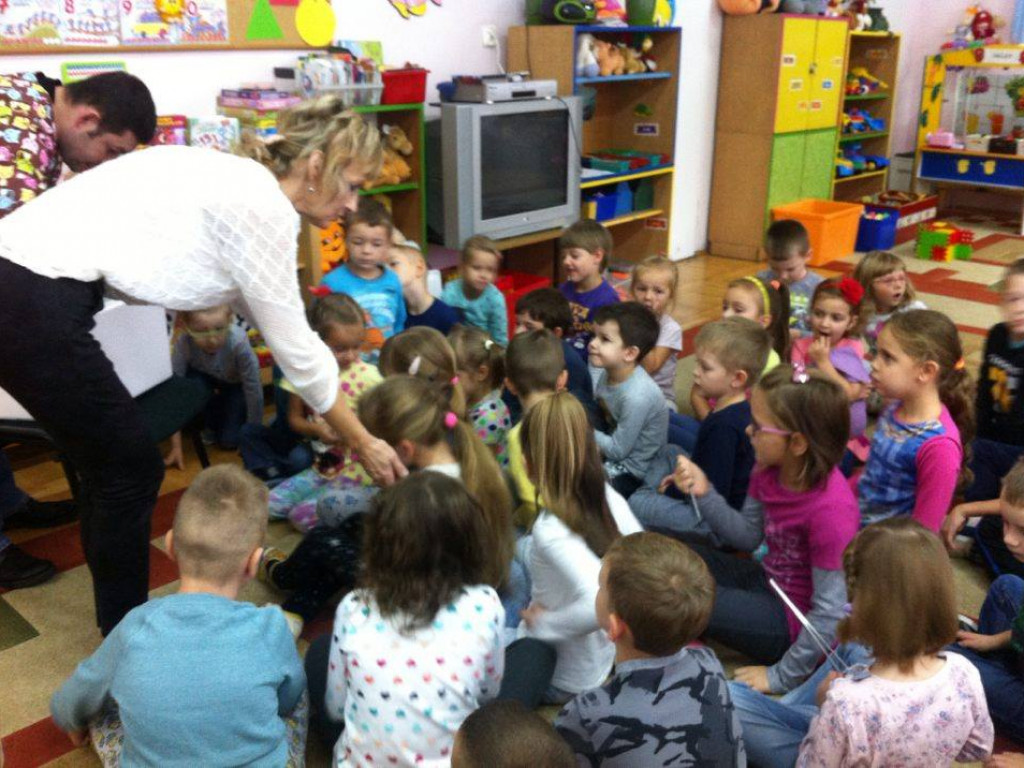 Wizyta weterynarza w przedszkolu na Reja