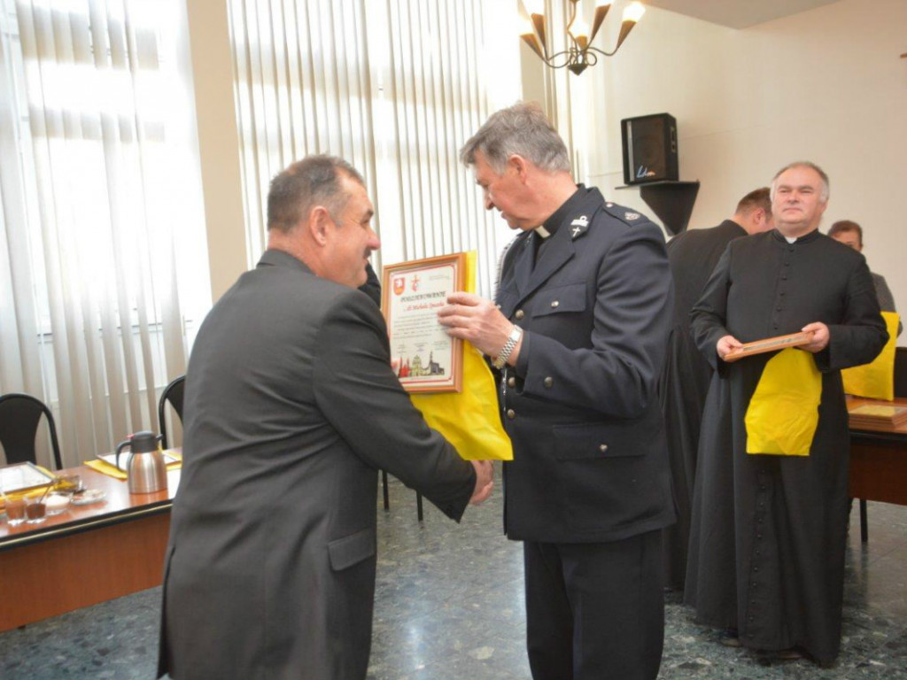 Podziękowania za zaangażowanie przy organizacji Światowych Dni Młodzieży