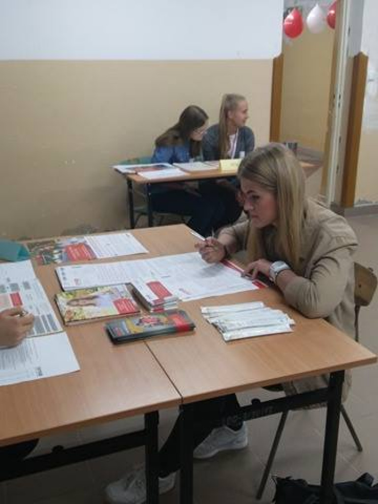 Akcja #KOMÓRKOMANIA w I LO