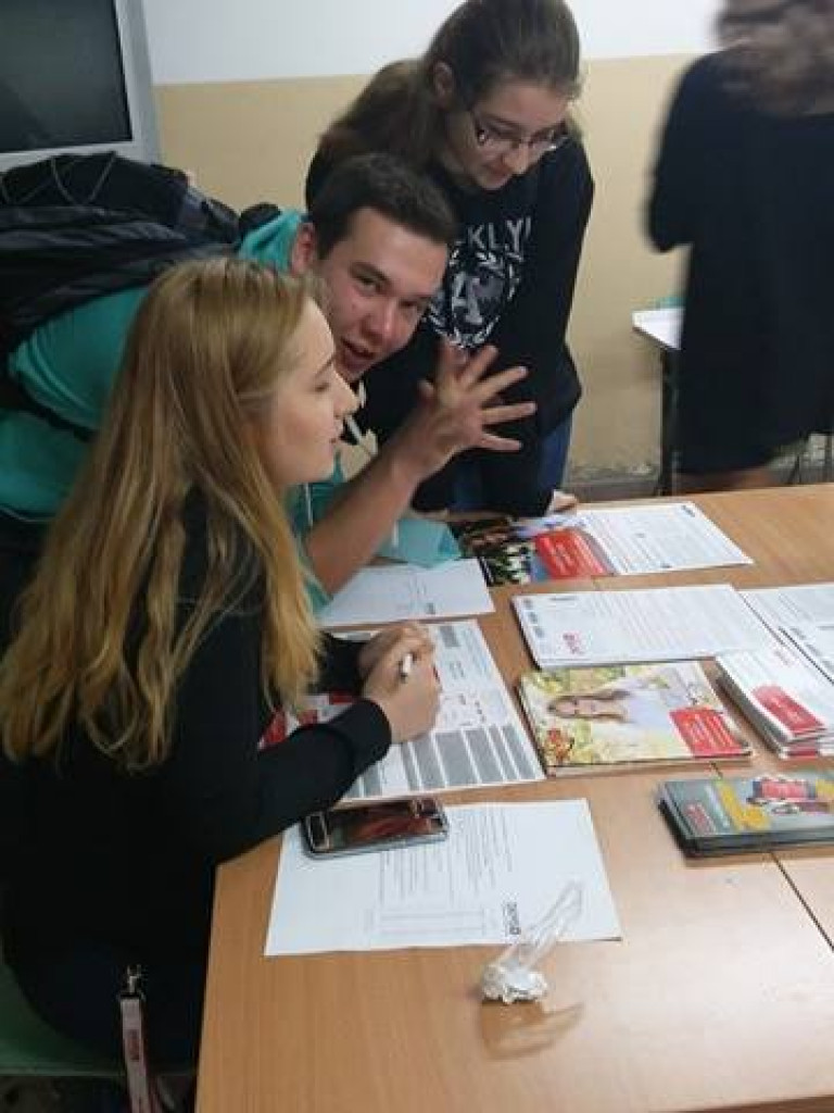 Akcja #KOMÓRKOMANIA w I LO