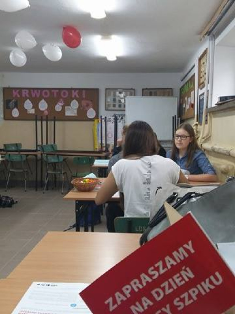 Akcja #KOMÓRKOMANIA w I LO